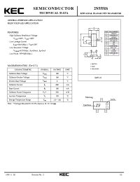 Datasheet 2N5551S manufacturer KEC